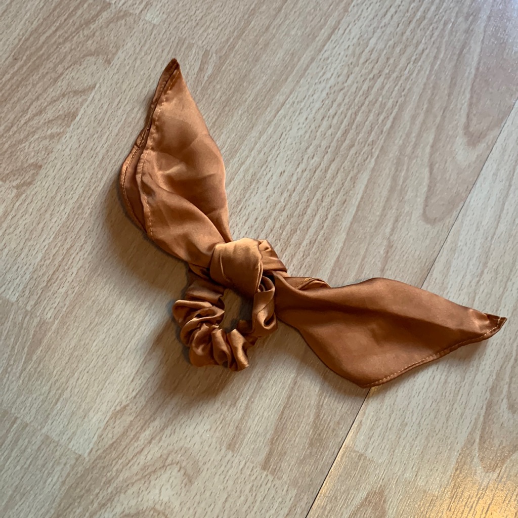 Orange Scrunchie
